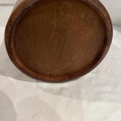 Hand Turned Mahogany Bowl & More Wooden Items (K -MG)