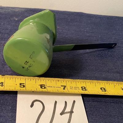 Vintage Green Emanuel Ware Butter Ladle