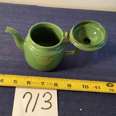 Vintage Green Single Emanuel Ware Teapot