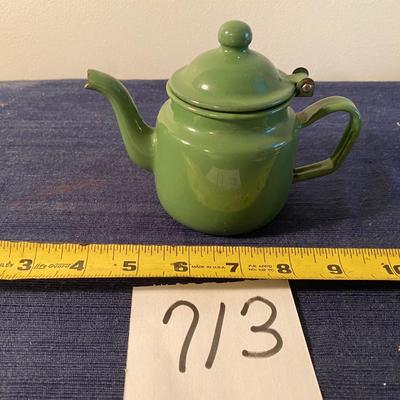 Vintage Green Single Emanuel Ware Teapot
