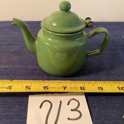 Vintage Green Single Emanuel Ware Teapot