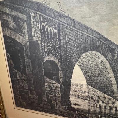 Rossini ‘Veduta Del Ponte-Molle’ Roma 1822 (GB2-RG)