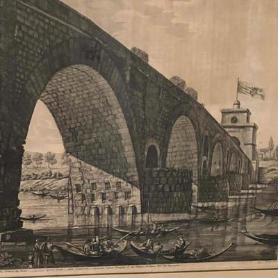 Rossini ‘Veduta Del Ponte-Molle’ Roma 1822 (GB2-RG)