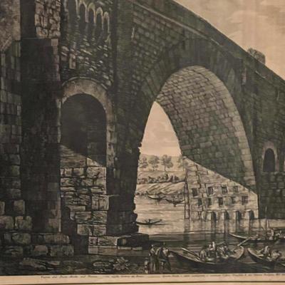 Rossini ‘Veduta Del Ponte-Molle’ Roma 1822 (GB2-RG)
