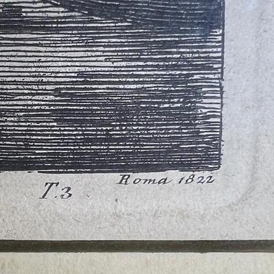 Rossini ‘Veduta Del Ponte-Molle’ Roma 1822 (GB2-RG)