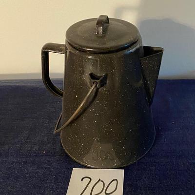 Vintage Speckled Emanuel Ware Coffee Pot