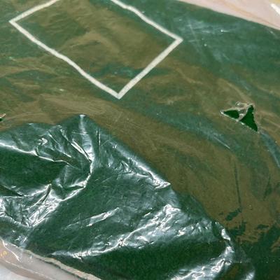 Vintage gambling table cloth