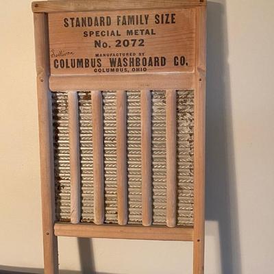 Vintage Wash Board