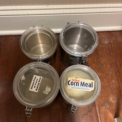 Oggi Stainless Steel Canisters & More (K-MG)