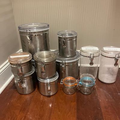 Oggi Stainless Steel Canisters & More (K-MG)