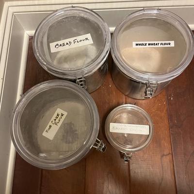 Oggi Stainless Steel Canisters & More (K-MG)