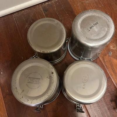 Oggi Stainless Steel Canisters & More (K-MG)