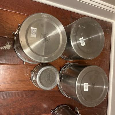 Oggi Stainless Steel Canisters & More (K-MG)