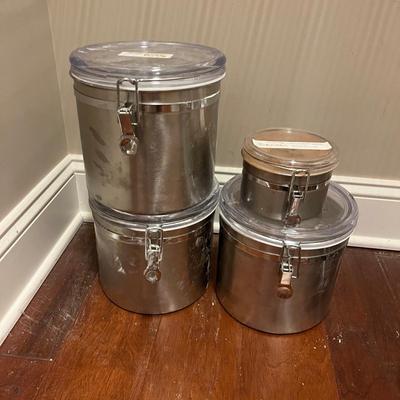 Oggi Stainless Steel Canisters & More (K-MG)