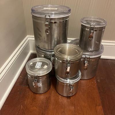 Oggi Stainless Steel Canisters & More (K-MG)