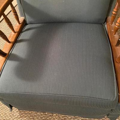 Vintage Blue Rocker Recliner