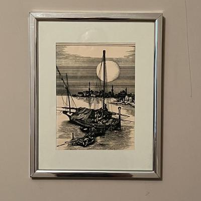 Pencil Signed Etchings (GB2-RG)