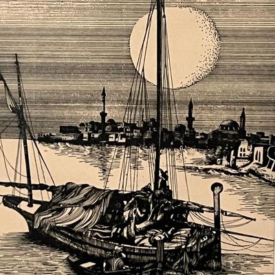 Pencil Signed Etchings (GB2-RG)