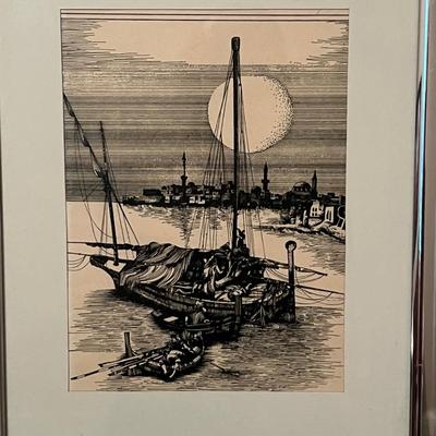 Pencil Signed Etchings (GB2-RG)