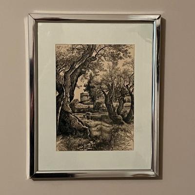 Pencil Signed Etchings (GB2-RG)
