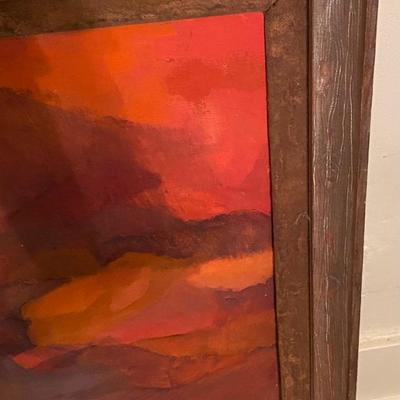 Vintage Art Work with Nice Frame