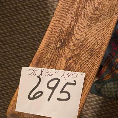 Vintage Oak Morris Recliner Chair