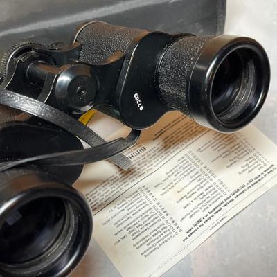 2 sets of binoculars