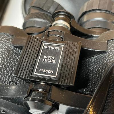 2 sets of binoculars