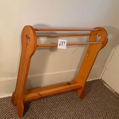 Vintage Quilt Rack