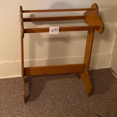 Vintage Quilt Rack