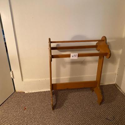 Vintage Quilt Rack