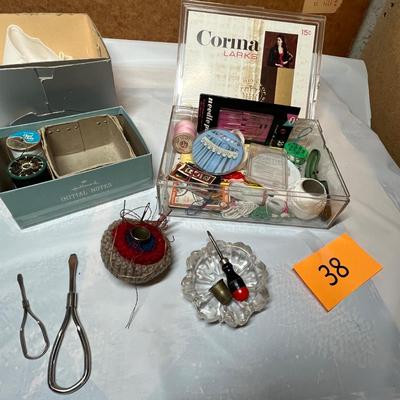 Lot of vintage sewing