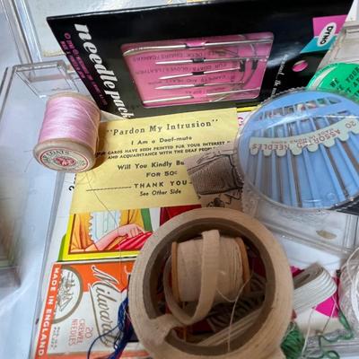 Lot of vintage sewing