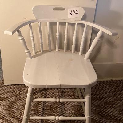 Vintage White Chair