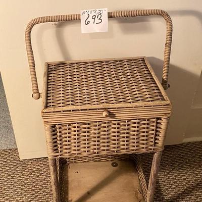 Vintage Sewing Box