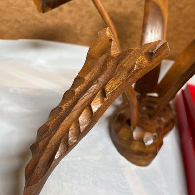 Hawaiian wood centerpiece