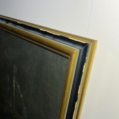 Pair of Framed Rubbings, Silk Panel & Door Curtain (GB2-RG)