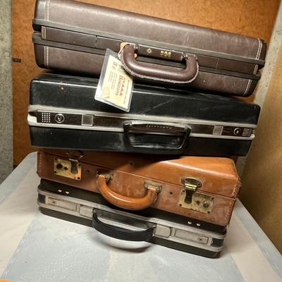 Lot of 4 Brief Cases