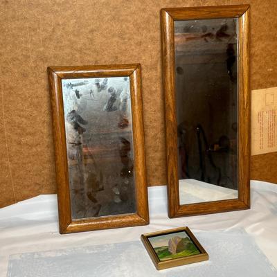 2 Mirrors & small art works