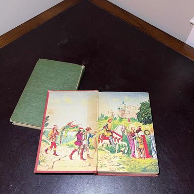 Gatco Brass Unicorn Bookends Plus Fairy Tales/ Fables (D-RG)