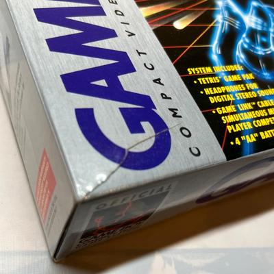 Game boy box & manuals