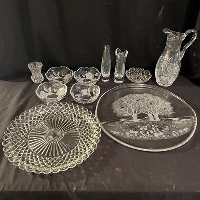 Atlantis Vase & More Cut Glass (K-MG)