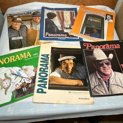 Greeley Tribune Panorama magazines