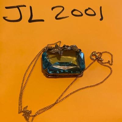Necklace with Large Stone