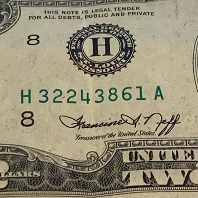 1878-S Silver Dollar / $2 Bill / Indian Head Pennies