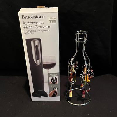 Brookstone Wine Opener, Wine Glasses & More (K-MG)