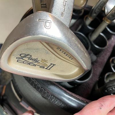 Lady Cobra Golf Club set with bag