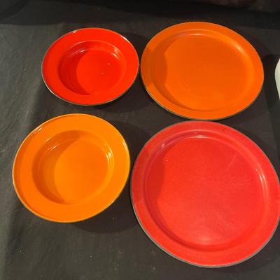 Enamel Pan, Plates & Bowls (K-MG)