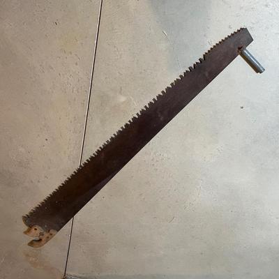 Vintage 2 man saw