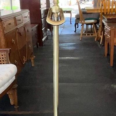 Lot# 019 Brass Floor Lamp